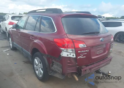 2012 Subaru Outback 2.5I Premium from USA, damaged, VIN 4S4BRBGC6C3286753